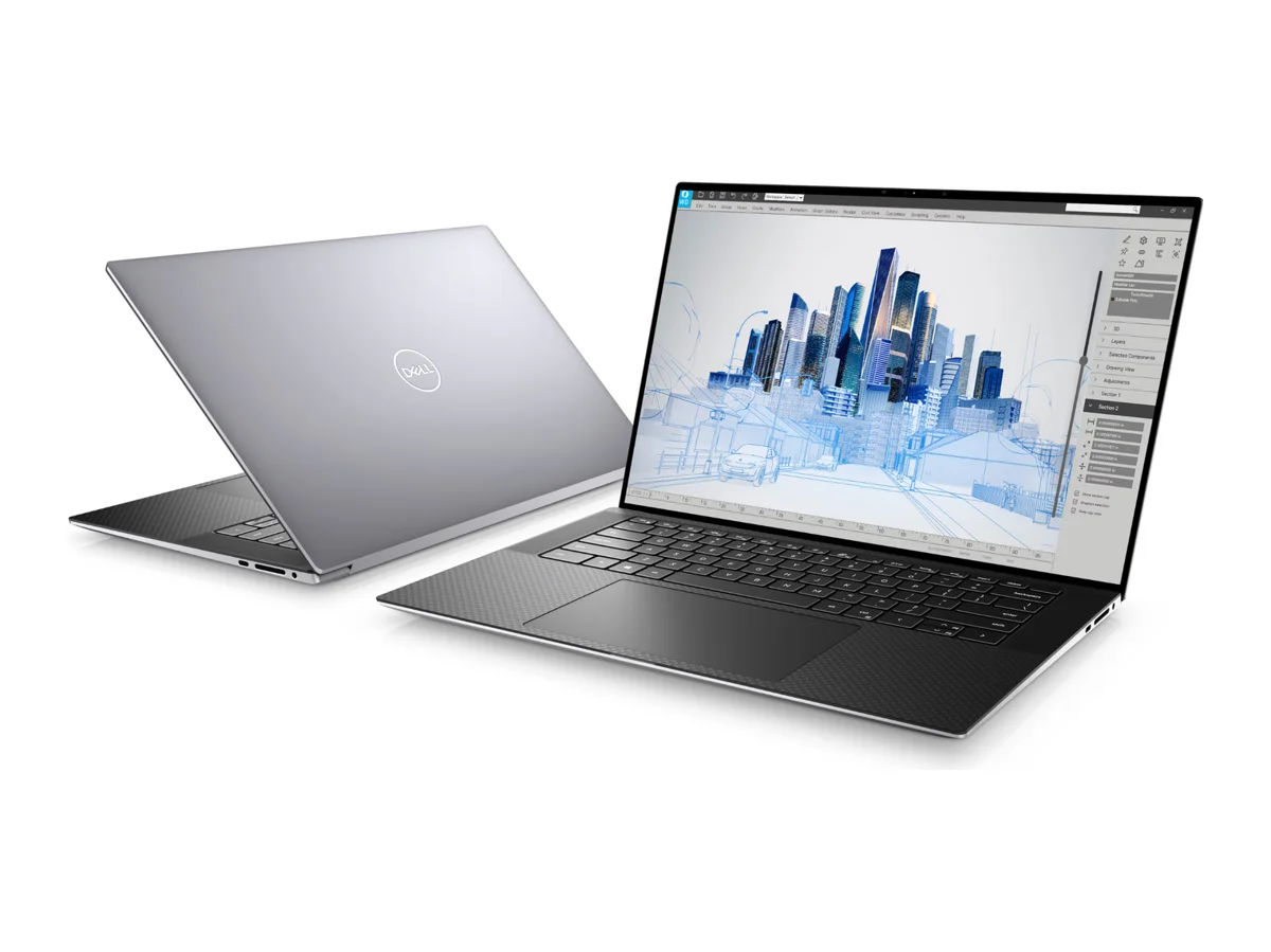 Dell Precision 5560 — front and back